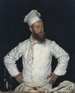 William Orpen's Le Chef de l'Hotel Chatham in Paris