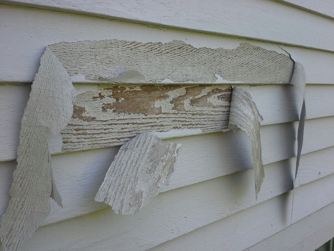 Peeling Solid Color Stain on Cedar Siding? | Painting In Partnership